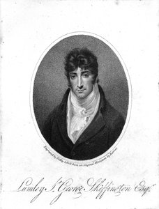 Sir Lumley St. George Skeffington, gegraveerd door Ridley en Holl, 1806