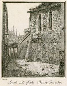 Zuidzijde van de Prinsenkamer, Westminster