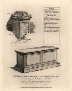 Graven van Royalist Richard Penderel (d) door John Thomas Smith