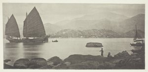 Een Canton handelstroep door John Thomson