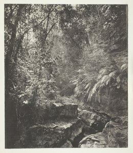 Een bergpas in Formosa, ca. 1868 door John Thomson