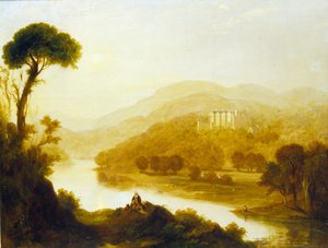 Abbotsford, het huis van Sir Walter Scott, 1828 door John Thomson