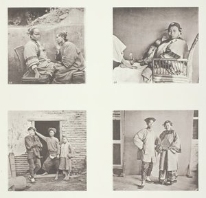 Amoy vrouwen, de kleine voet van een Chinese dame, Amoy mannen, mannelijke en vrouwelijke kostuums, Amoy