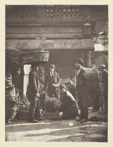 Arbeiders van Covent Garden door John Thomson