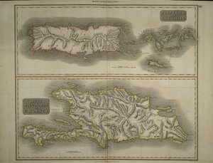 Porto Rico en Maagdeneilanden: Haïti, Hispaniola of St. Domingo, 1817