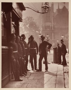 Wervingssergeanten in Westminster door John Thomson