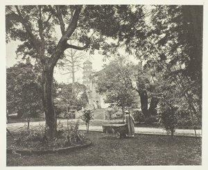 Het Britse Consulaire Yamun, Canton, ca. 1868 door John Thomson