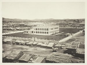 De oude fabriekssite, Canton, ca. 1868 door John Thomson