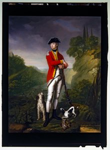Portret van de Hon. John Theophilus Rawdon-Hastings door John Trotter