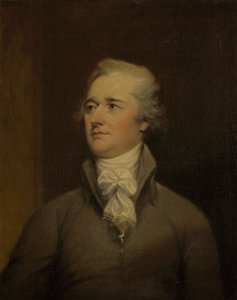 Alexander Hamilton (1757-1804) door John Trumbull