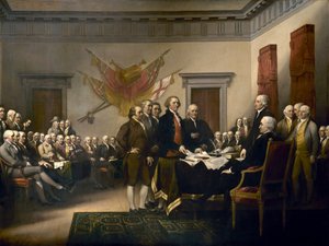 Verklaring van Onafhankelijkheid door John Trumbull