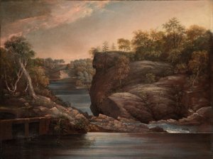 Norwich Falls door John Trumbull