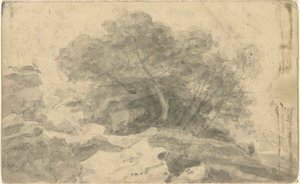 Zonder Titel, uit folio: Uitzichten bij Bath door John Trumbull