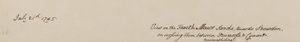 Uitzicht op de Fraeth Mawr Sands, richting Snowdon, bij het oversteken tussen Penmorsa & Cynant, Merionethshire, 21 juli 1795 door John Warwick Smith