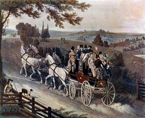 Postkoets, 1822, ca. 1920