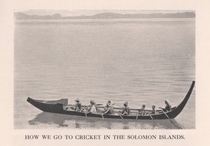 Hoe we naar cricket gaan op de Salomonseilanden, 1912 door John Watt Beattie