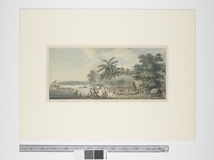 Een uitzicht op Anamooka, c.1773-84 door John Webber