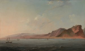 Uitzicht op Santa Cruz, Tenerife door John Webber