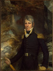 Generaal Andrew Jackson door John Wesley Jarvis