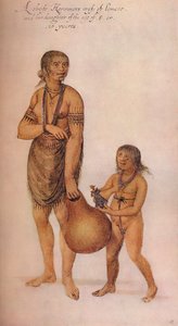 Een Cheife Herowans Vrouw, ca. 1585