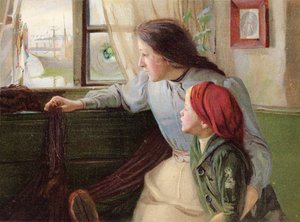 De marine van de koning door John William Allison