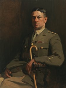 Portret van Sgt. G. H. Mullin, VC, 1914-19 door John William Beatty