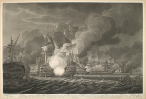 Aan de EARL van S.T VINCENT de OFFICERS amp; CREW, onder zijn Lordship