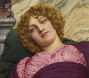 Myrina door John William Godward