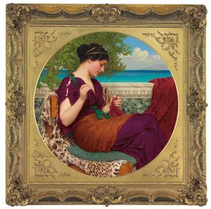 Verre gedachten, 1911 door John William Godward