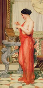 Het nieuwe parfum, 1914 door John William Godward