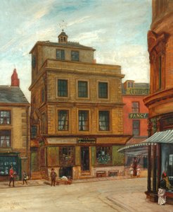 Het Kasteel, Market Street, Halifax, ca. 1895 door John William Oates
