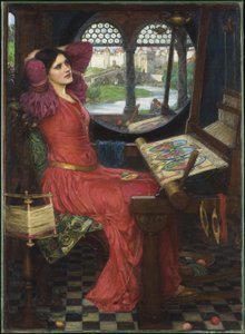 Ik ben half ziek van schaduwen, zei de Dame van Shalott, 1915