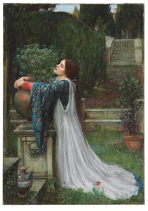 Isabella en de Basilicum Pot door John William Waterhouse