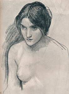 Studie voor het schilderij Hylas en de Nimfen, ca. 1896