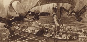Ulysses en de Sirenen door John William Waterhouse