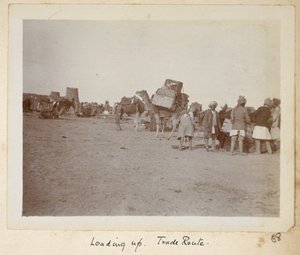 Razavi Khorasan Provincie, Iran, ca. 1908 (zw/w foto) door John Williams Watson