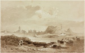 Heilig Eiland door John Wilson Carmichael