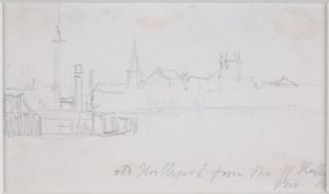 Oud Hartlepool door John Wilson Carmichael