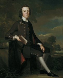 Portret van een Jonge Man door John Wollaston