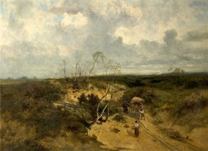 Een Zanderig Weggetje, 1874