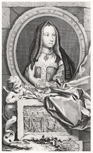 Portret van Elizabeth van York (1465-1503) 1747