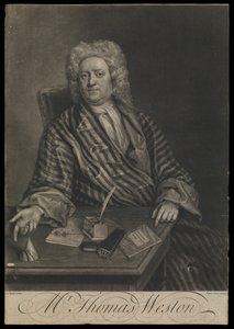 Thomas Weston, ca. 1725