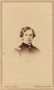Kapitein James Gillette, ca. 1864 (foto) door Johnston brothers
