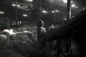 Jutefabriek, Kolkata, India, 2017 (foto)