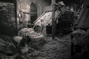 Jutefabriek, Kolkata, India, 2017 (foto)