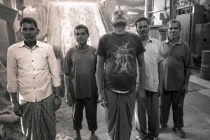 Jutefabriek, Kolkata, India, 2017 (foto)