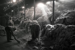 Jutefabriek, Kolkata, India, 2017 (foto)