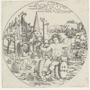 Bacchus door Jonas Silber
