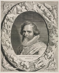 Maurits van Nassau door Jonas Suyderhoef