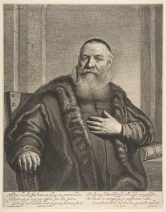 Portret van Eleazor Swalmius door Jonas Suyderhoef